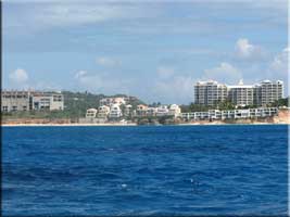 Sapphire's bit of Cupecoy Beach